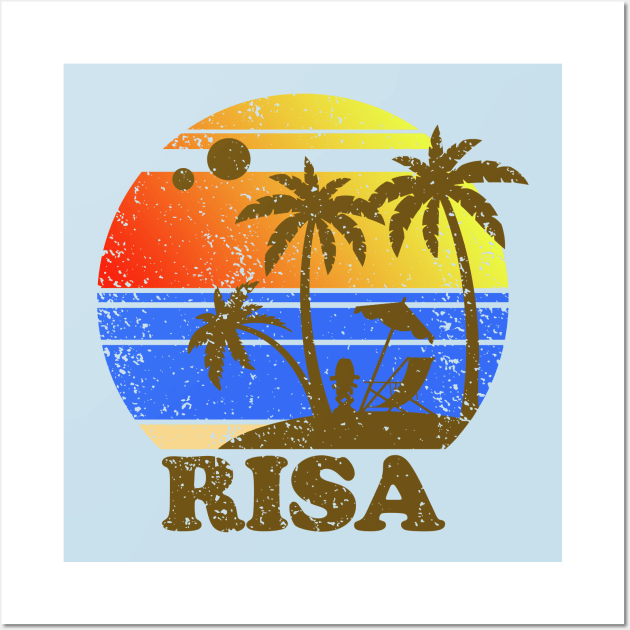 RISA Retro 2 Wall Art by PopCultureShirts